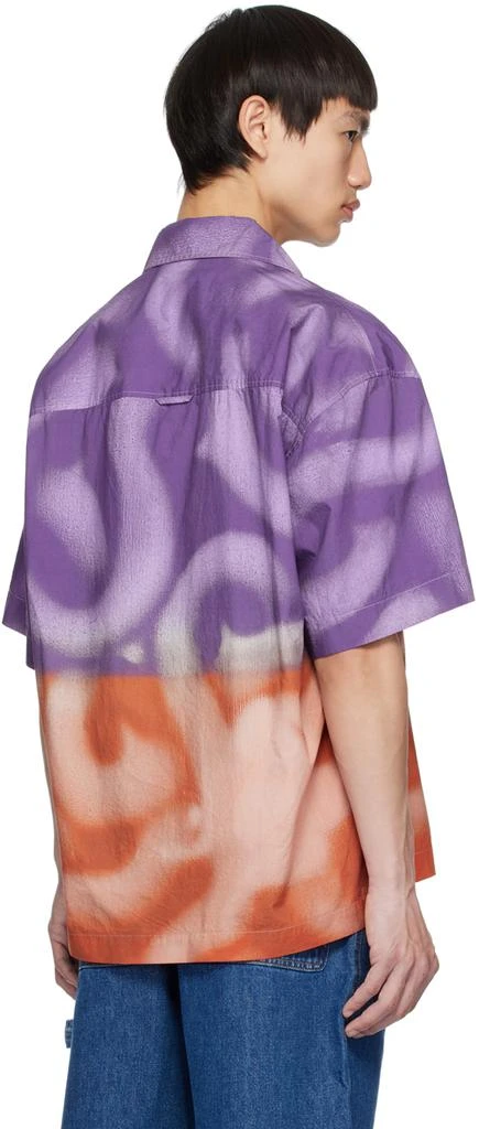 Awake NY Purple & Orange Dip-Dyed Shirt 3