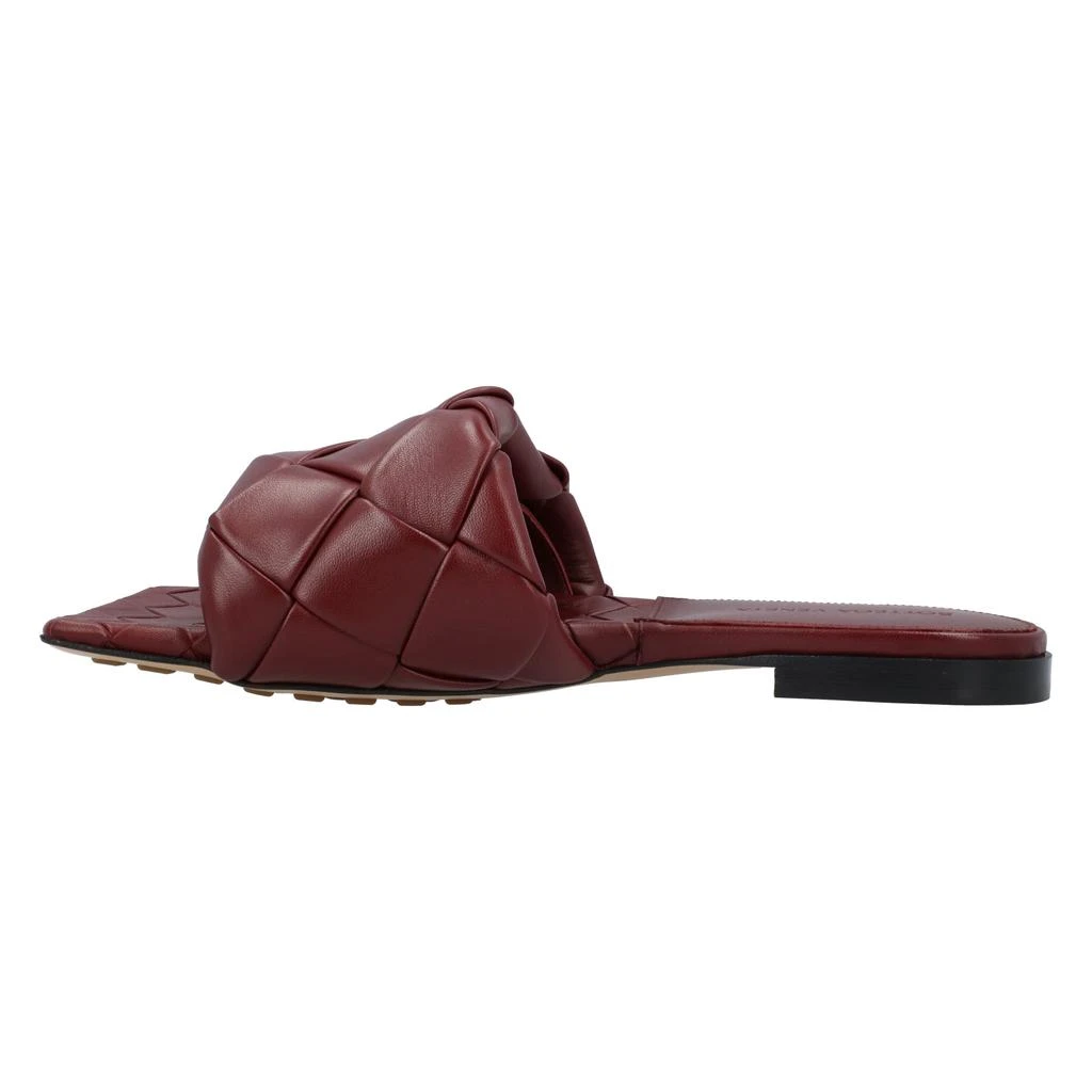 Bottega Veneta Lido Flat Sandal red 3