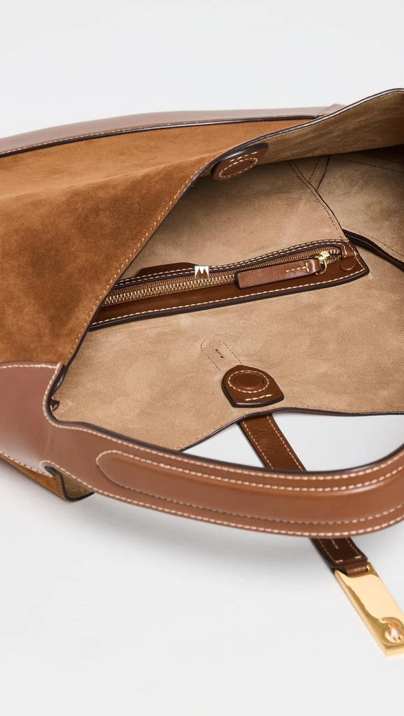Ralph Lauren Suede Leather Shoulder Bag 5