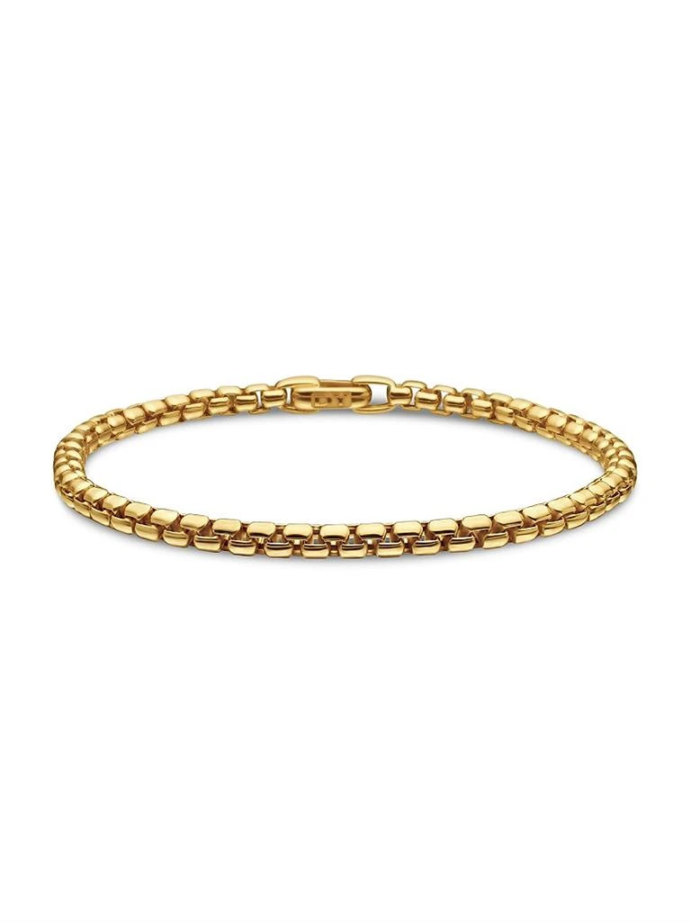 David Yurman DY Bel Aire Chain Bracelet In 18K Yellow Gold