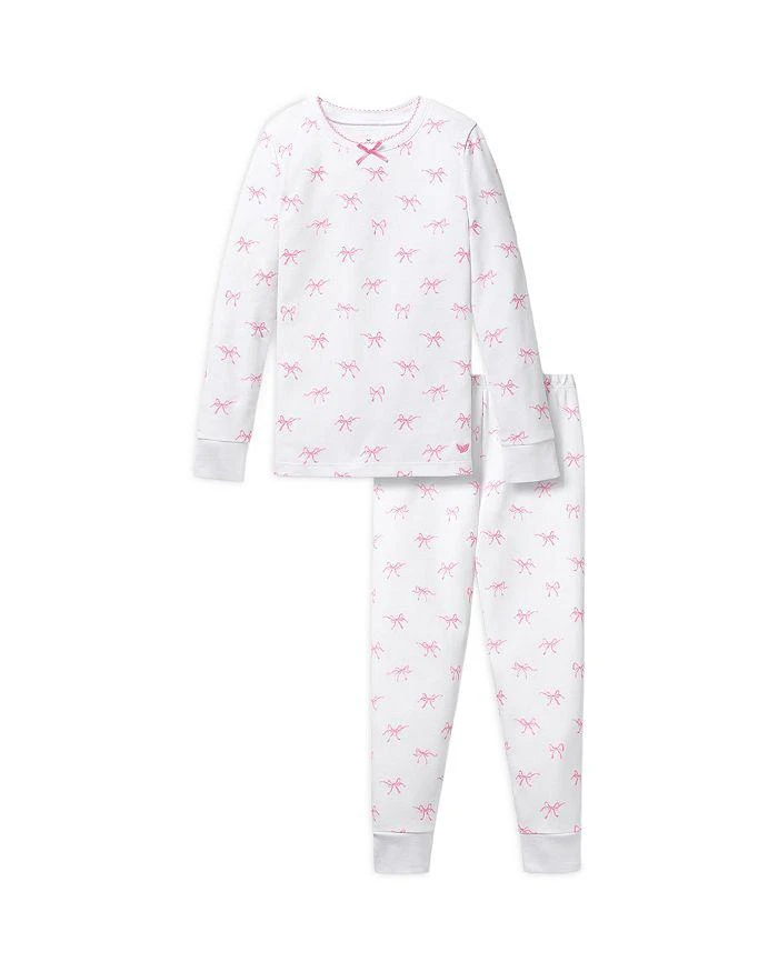 Petite Plume Girls
 Blushing Bows Pima Snug Fit Pajama Set - Baby, Little Kid, Big Kid