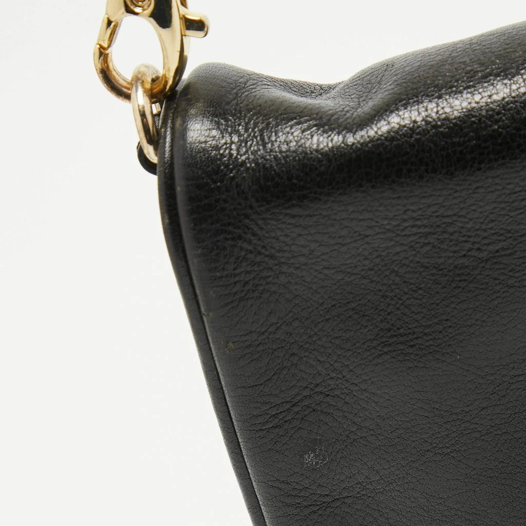 Tory Burch Tory Burch Black Leather Reva Chain Flap Bag 6