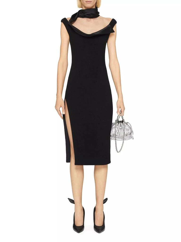Givenchy Dress in Wool with Swallow Collar 2