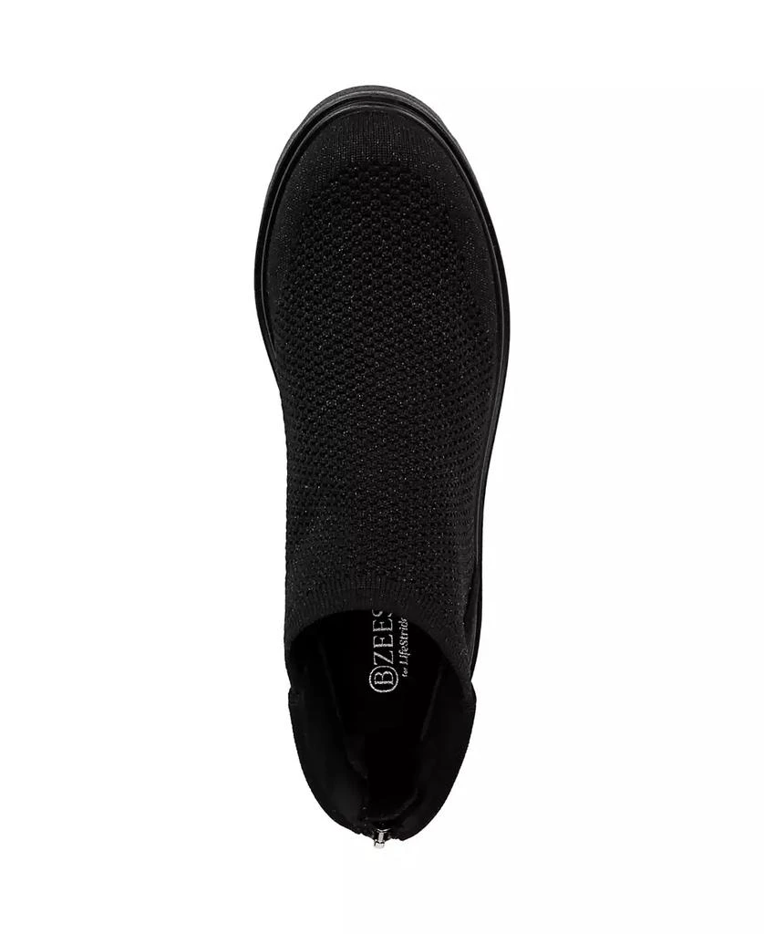 LifeStride Women's May Zip Washable Lug Sole Booties 4