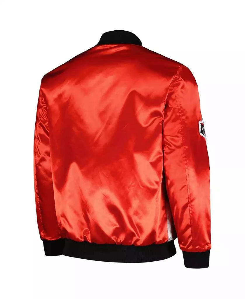 Reason Men's and Women's Red Scarface The World is Yours Varsity Full-Snap Jacket 3