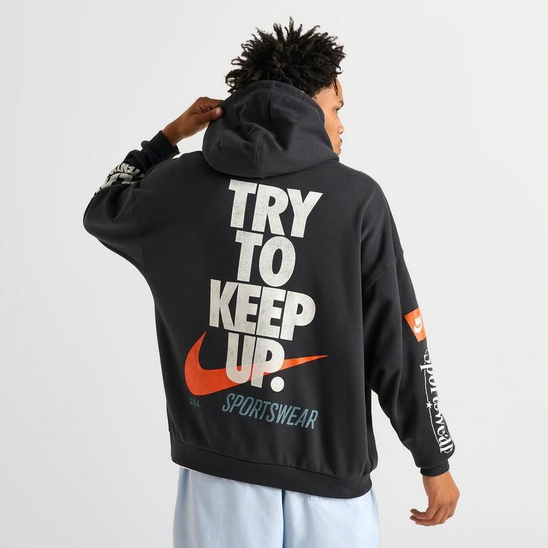 men's french terry pullover hoodie nike sportswear club