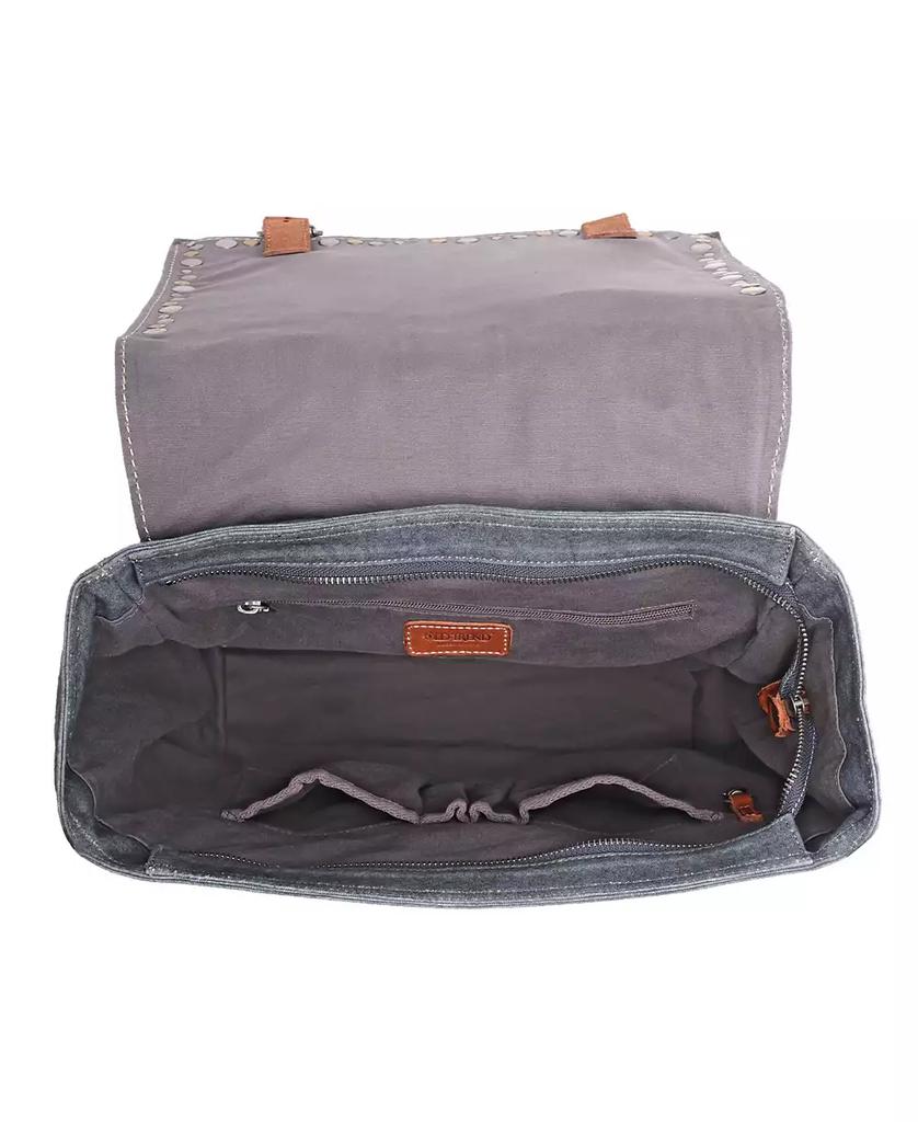 OLD TREND Women's Cotton Canvas Knox Tie-dyed Backpack