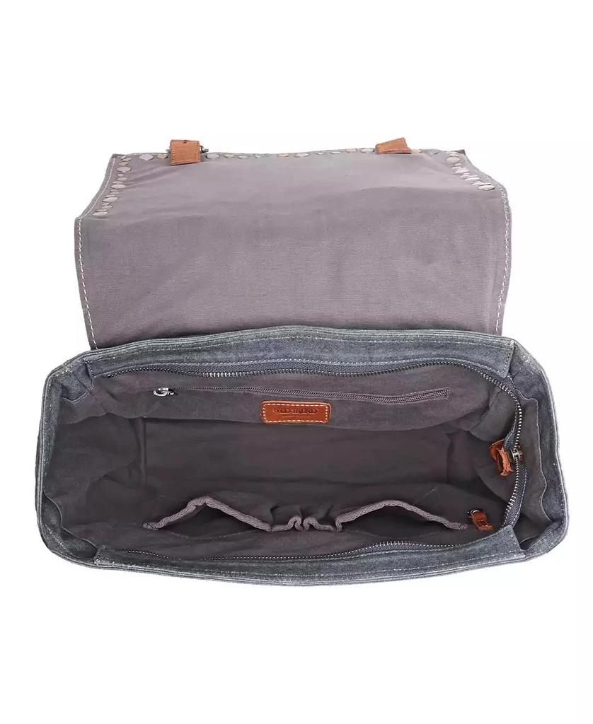 OLD TREND Women's Cotton Canvas Knox Tie-dyed Backpack 2