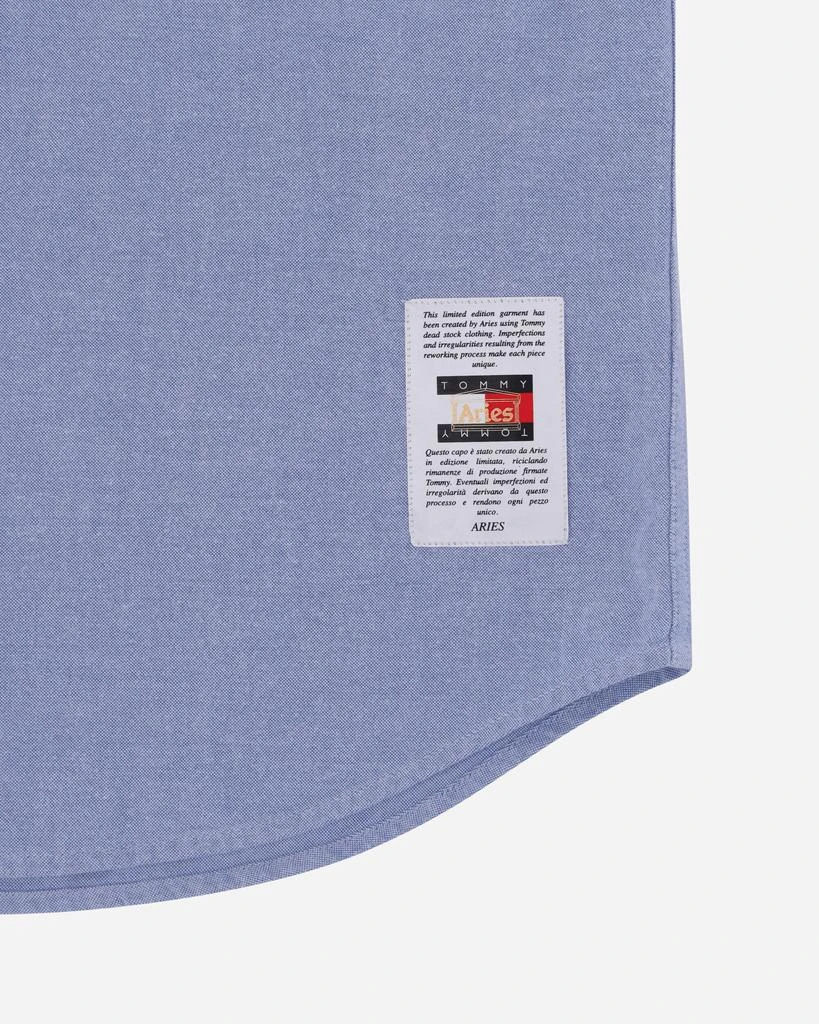 Aries Tommy x Aries Remade: Overprinted Pocket Shirt Blue 4