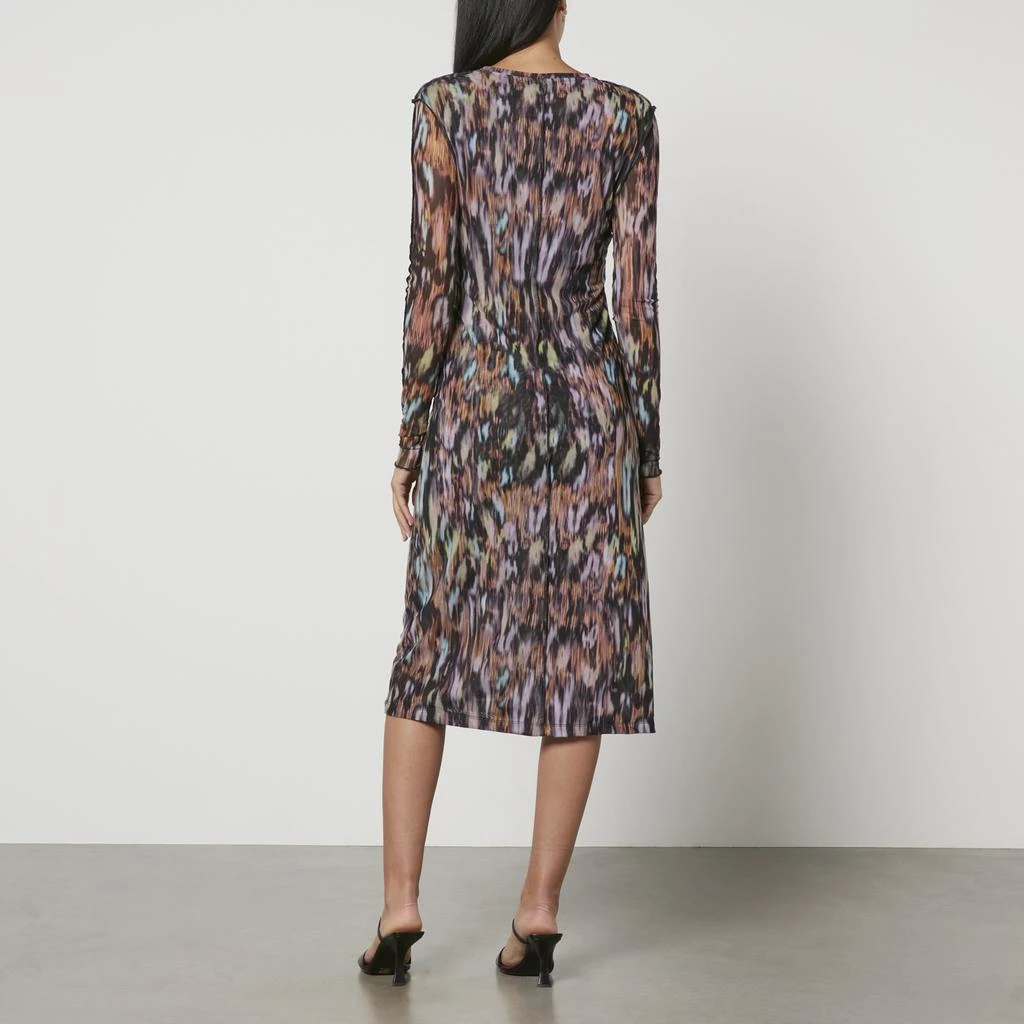Paul Smith Printed Mesh Midi Dress 2