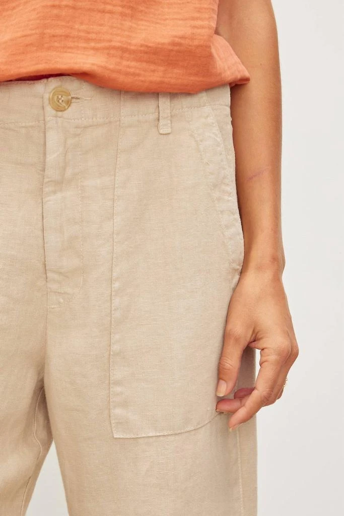 Velvet by Graham & Spencer Velvet By Graham & Spencer - Dru Heavy Linen Pant 4