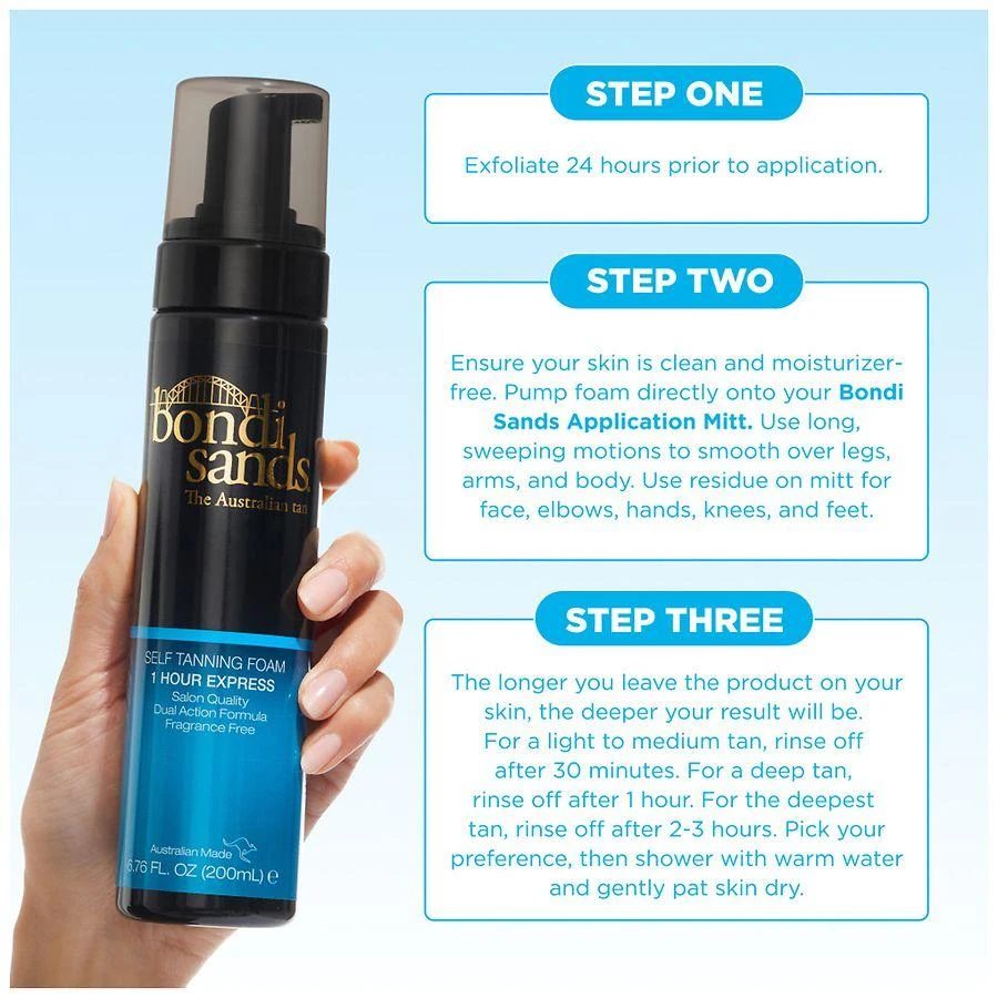 Bondi Sands 1 Hour Express Self Tanning Foam 7