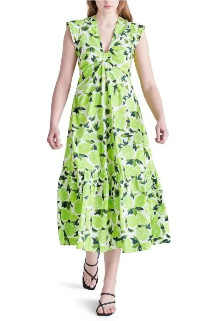 Shop Steve Madden - Amanda Lime Print Dress on Sale at BeyondStyle  Get  22% Off Steve Madden - Amanda Lime Print Dress with Limited-Time Flash  Deals, Exclusive Discounts, and Special Offers.