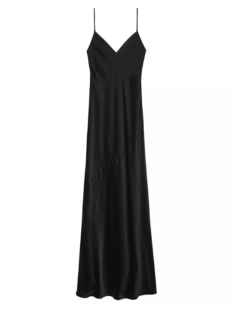 L'Agence Serita Silk Slip Maxi Dress 1