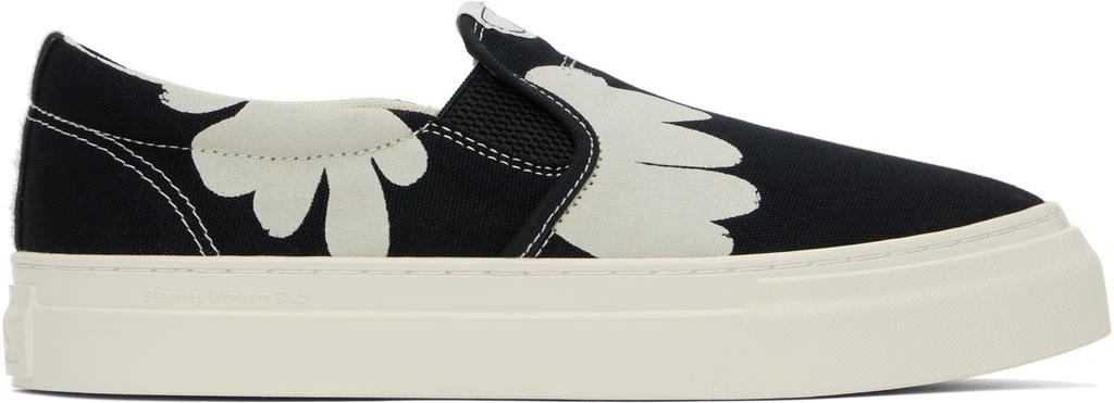Stepney Workers Club Black & White Lister Cup Shroom Hands Sneakers 1