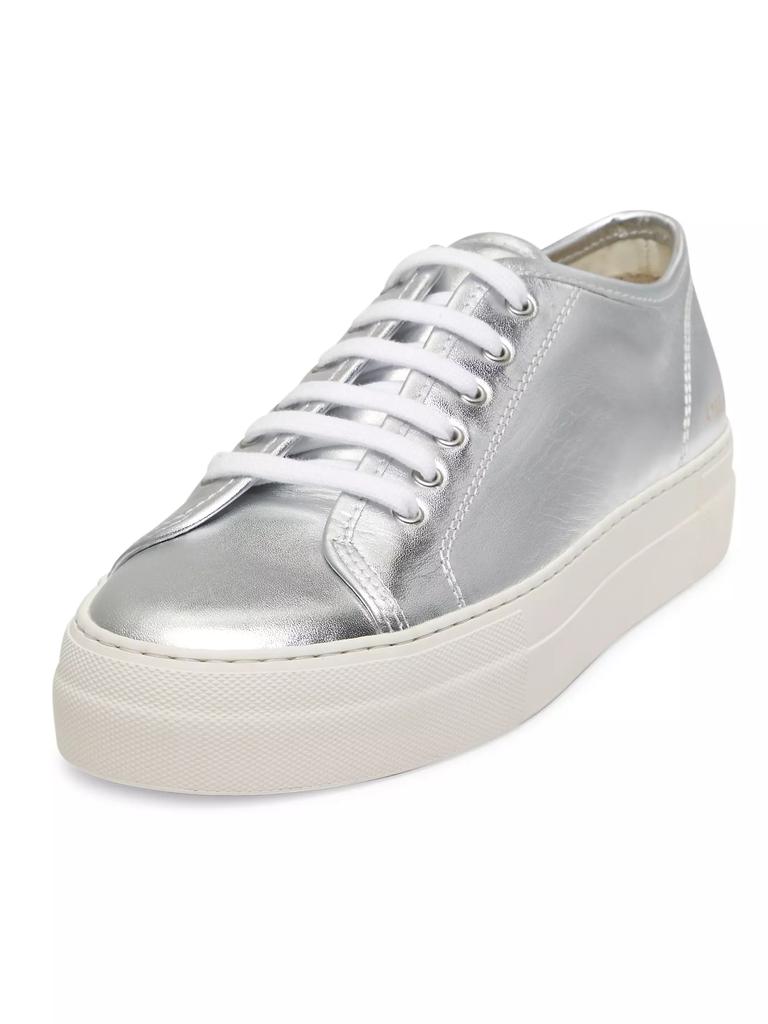 Common Projects Tournament Super Leather Low-Top Sneakers