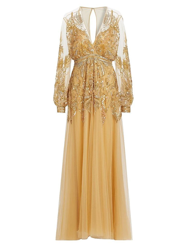 Zuhair Murad Embellished Tulle Gown 1
