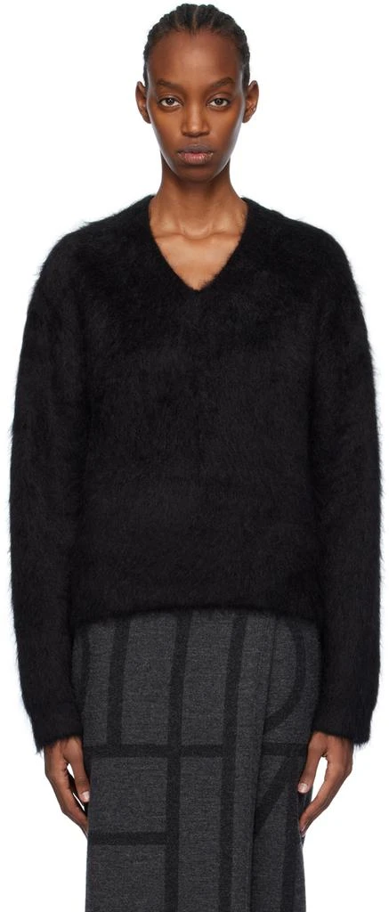 Totême Black Petite Sweater 1