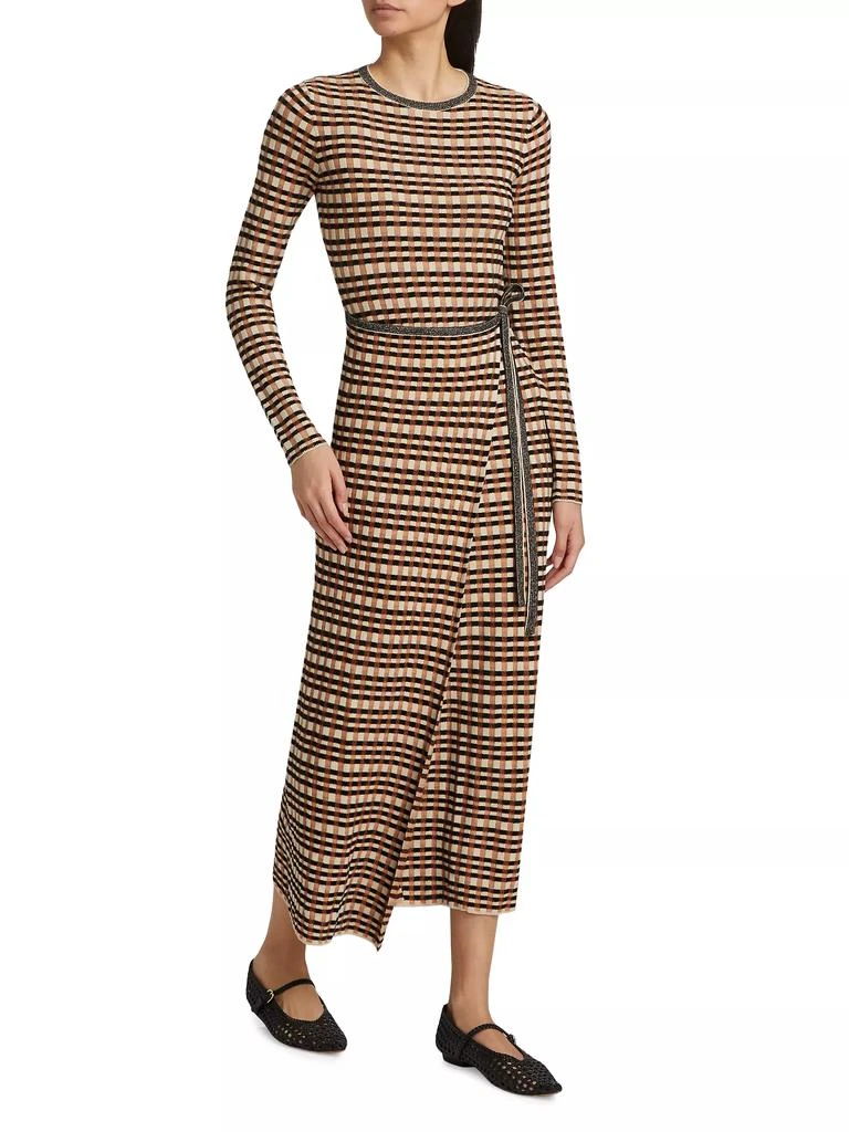 floral midi dress with puff sleeves Garden Stroll Green Floral Midi Dress – Shop the Mint