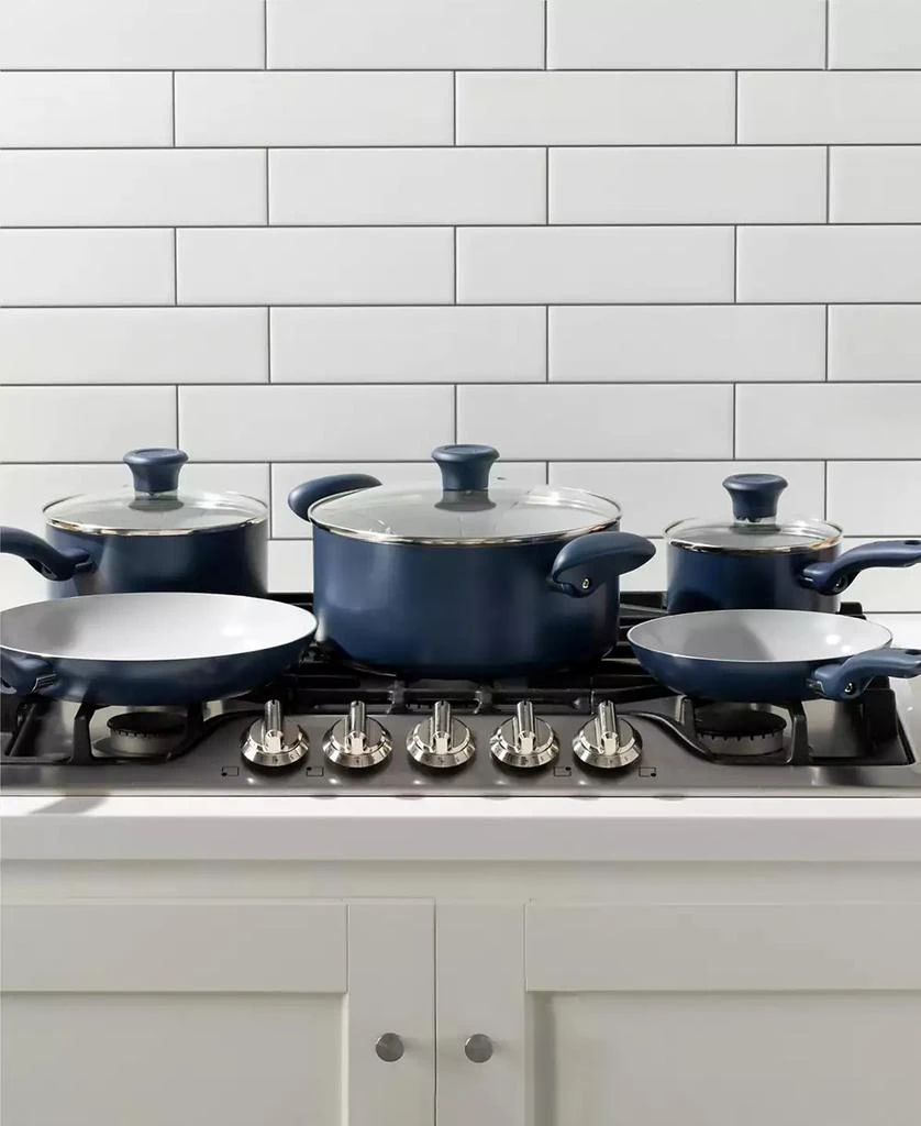 T-Fal Culinaire Ceramic Nonstick 12PC Cookware Set 8