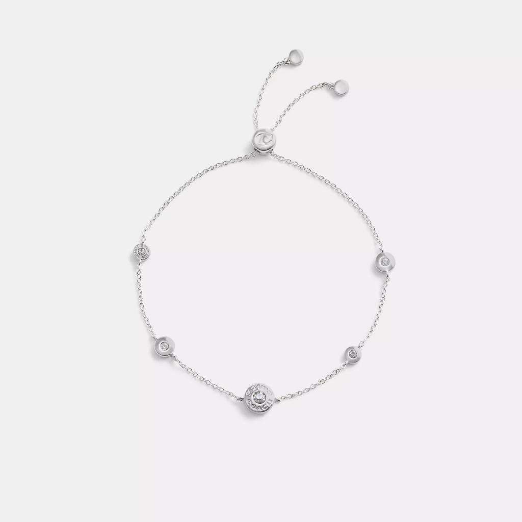 Coach Outlet Coach Outlet Open Circle Station Slider Bracelet