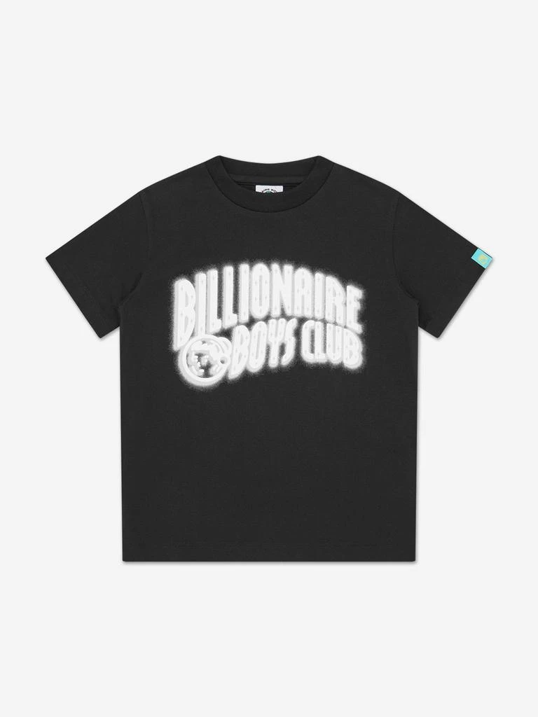 Billionaire Boys Club Billionaire Boys Club Boys Distorted Arch Logo T-Shirt in Black