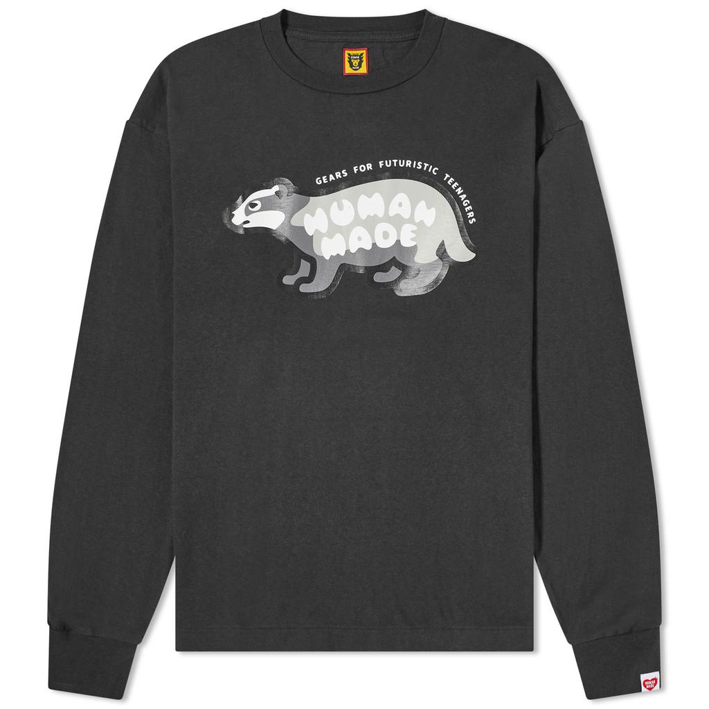 Human Made Human Made Long Sleeve Badger T-Shirt