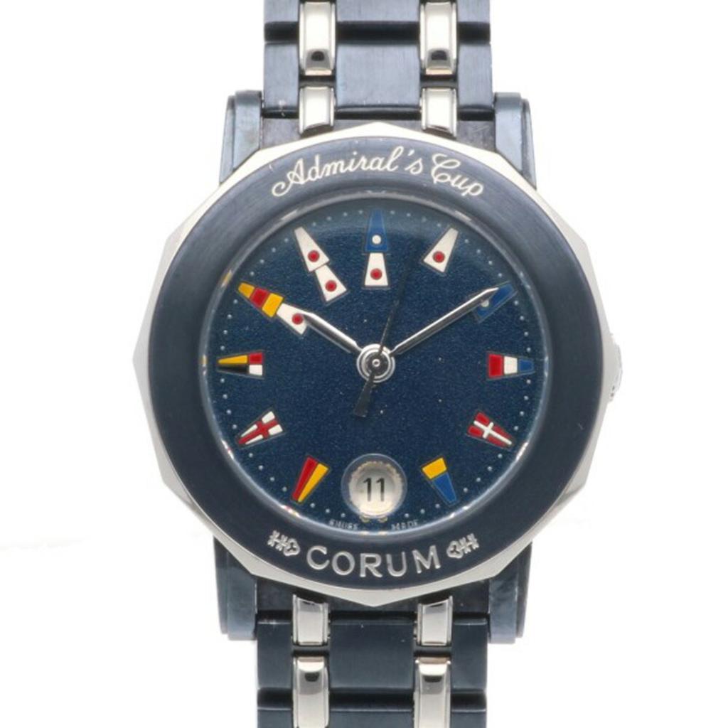 Corum Admiral's Cup  Stainless Steel Wristwatch (Pre-Owned)