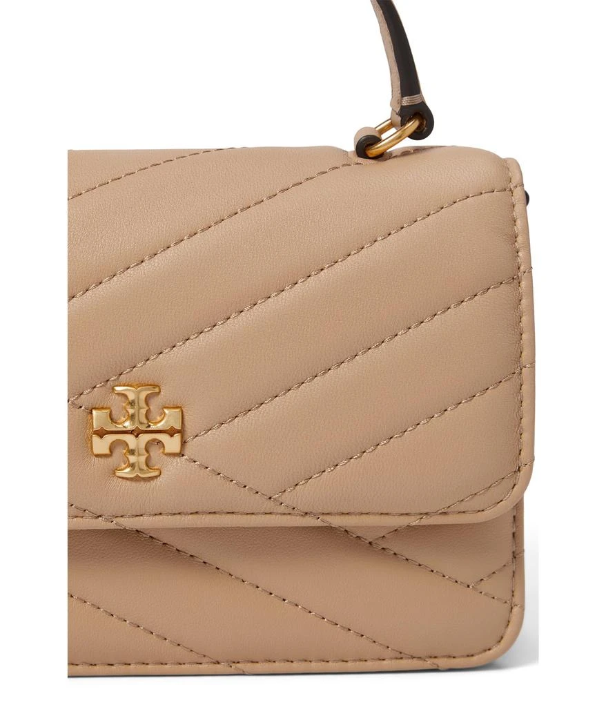 Tory Burch Kira Chevron Mini Top-Handle Chain Wallet 4