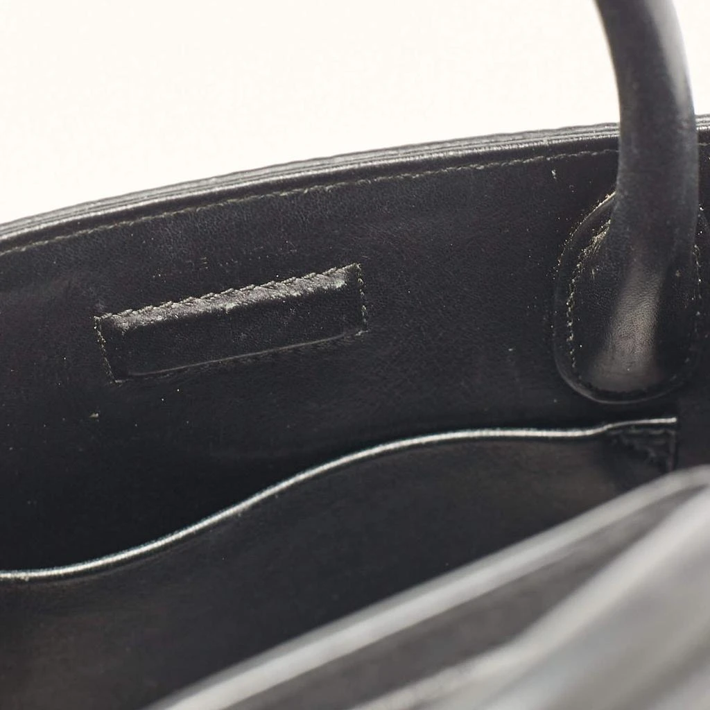 Dior Dior Black Leather Mini Diorever Top Handle Bag 14