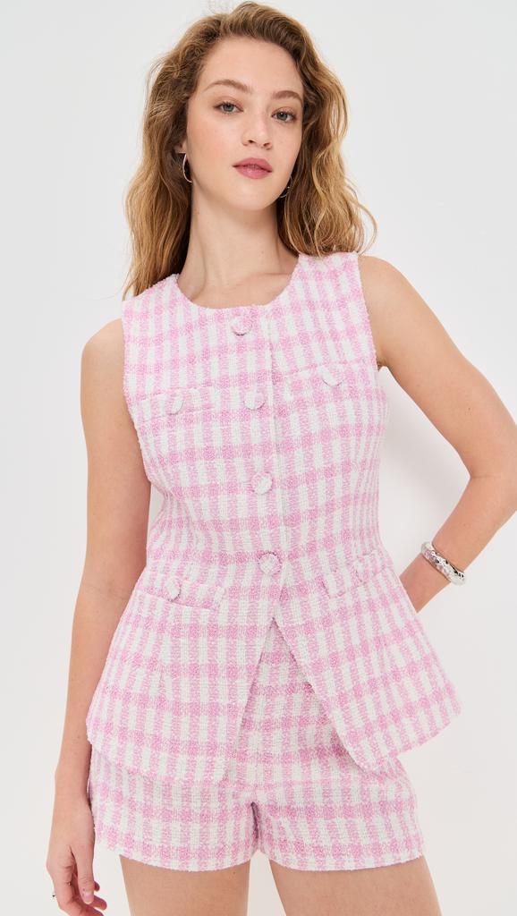 Endless Rose Tweed Top Jacket