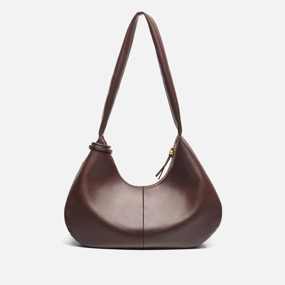 Ganni Ganni Medium Hobo Faux Leather-Blend Bou Bag 2