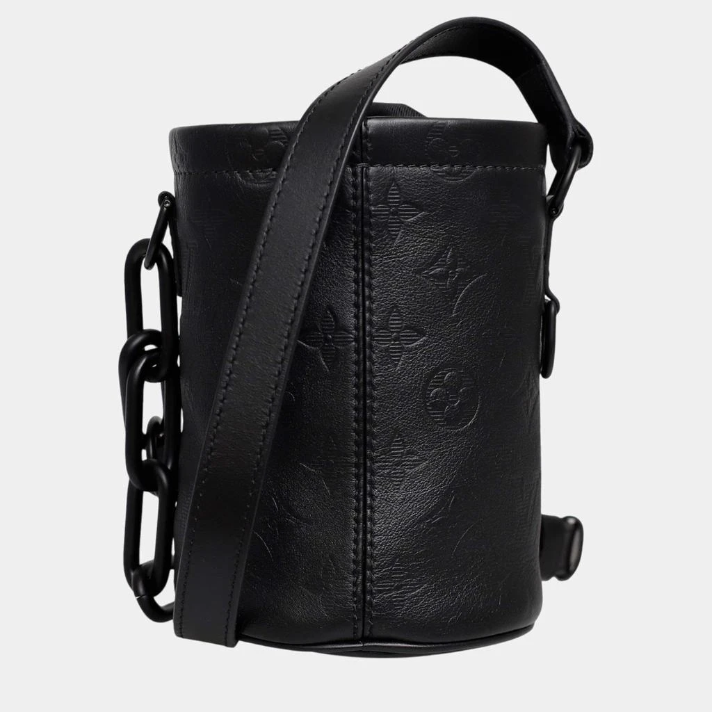Louis Vuitton Louis Vuitton Black Monogram Leather Nano Chalk Bag 5
