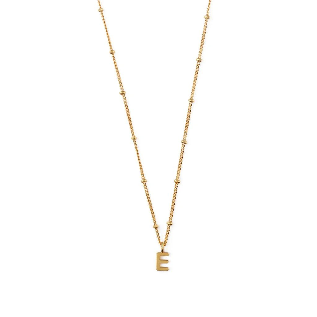 Orelia London Satellite Chain Initial Necklace 8