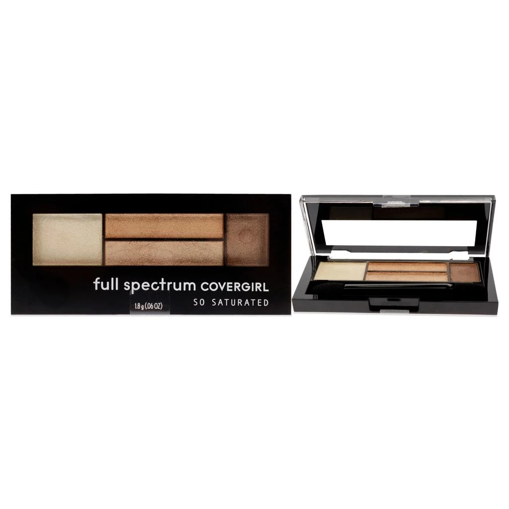 Covergirl So Saturated Quad Palette - Steady For Women 0.06 oz Eye Shadow 1