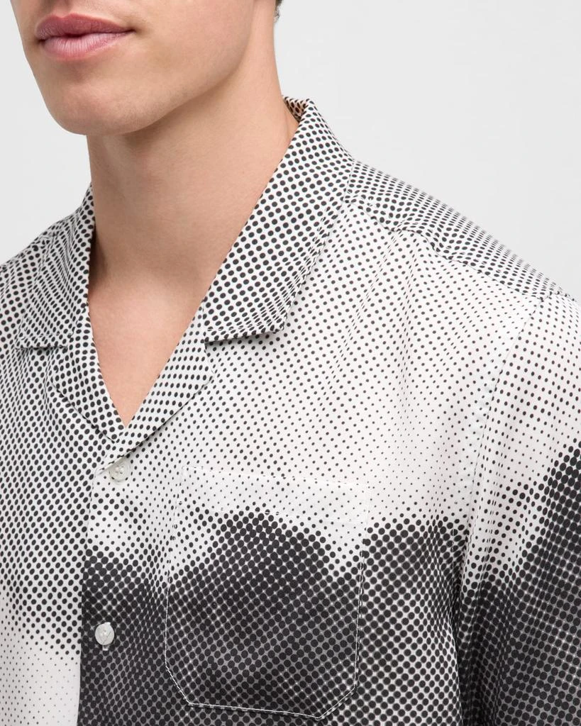 Stampd Men's Dotted Wave Camp Shirt 7