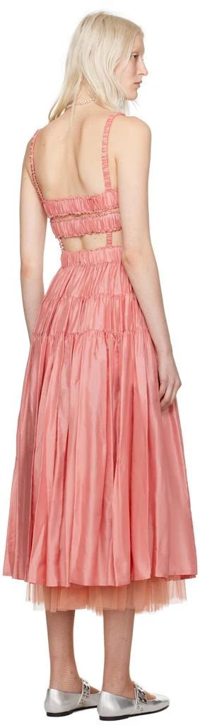 Molly Goddard Pink Alyssa Maxi Dress 3
