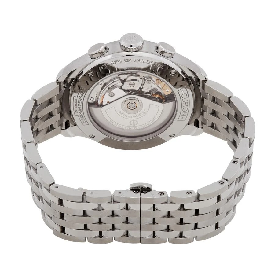 Baume Et Mercier Clifton Chronograph Automatic Champagne Dial Men's Watch M0A10241 3