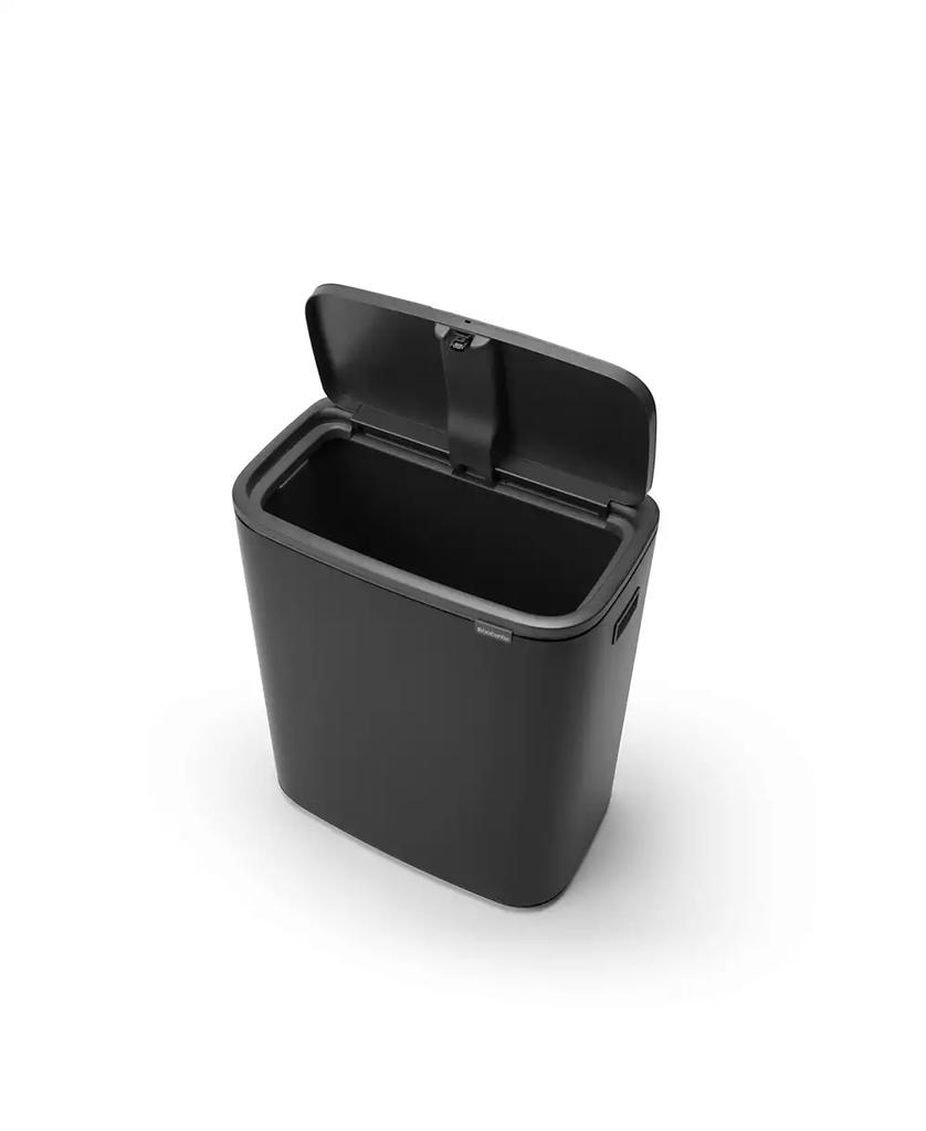 Brabantia Bo Touch Top Trash Can, 16 Gallon, 60 Liter