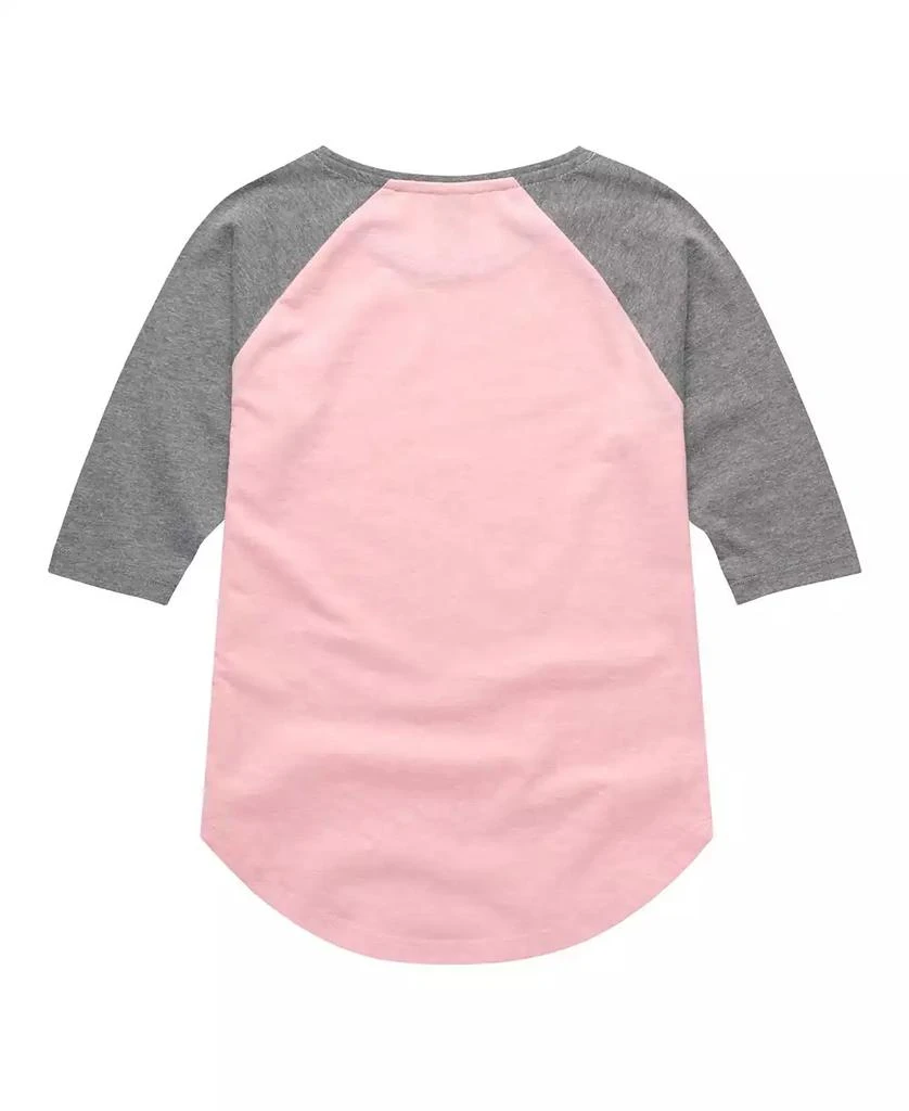 Peanuts Big Girls Snoopy Heart Graphic Raglan Top 2