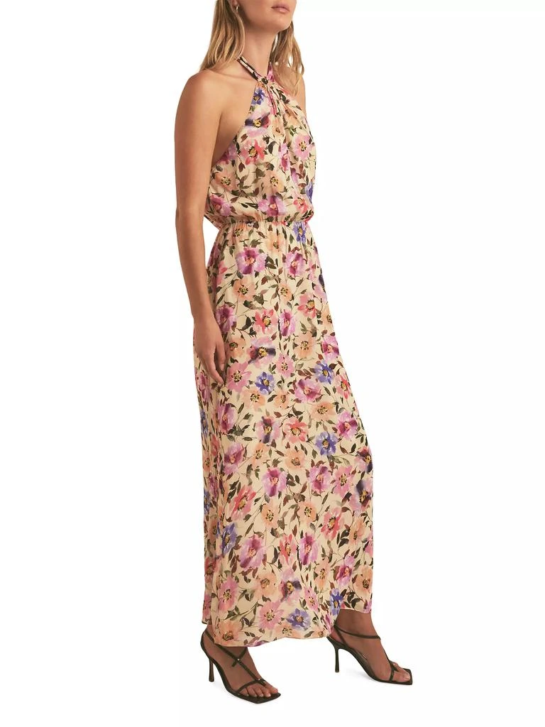 Favorite Daughter The Standout Floral Halter Maxi Dress 3