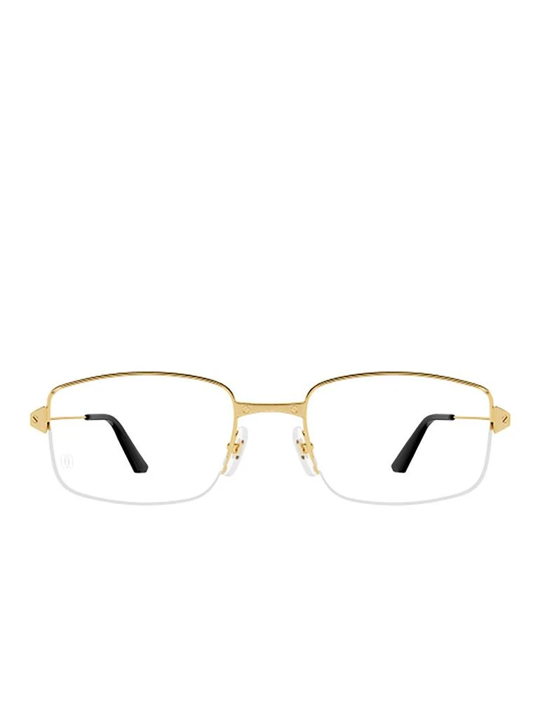 Cartier Cartier Rectangle Frame Glasses 1