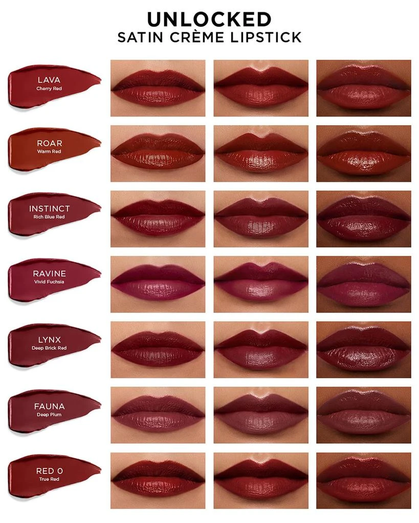 Hourglass Cosmetics Unlocked Satin Creme Lipstick 3
