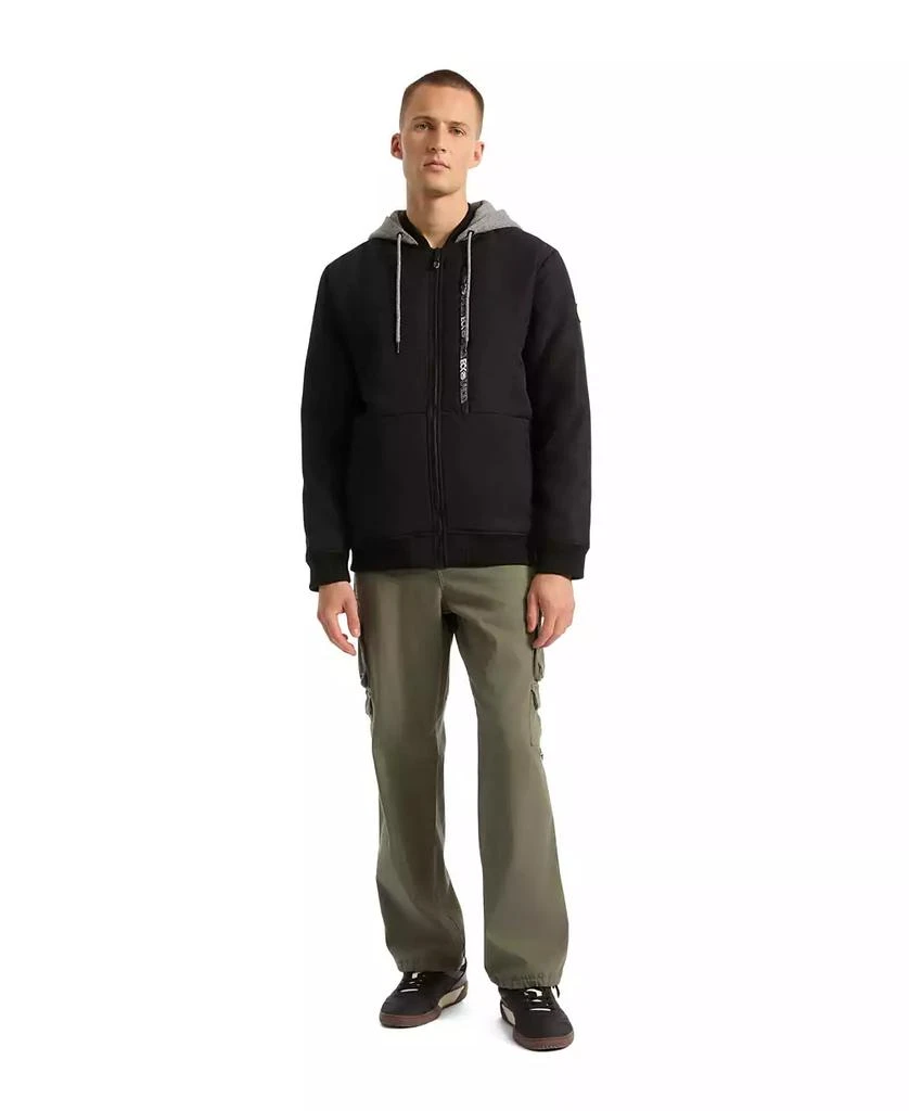 Ecko Unltd Men's Don’t Give Up Sherpa Varsity Jacket 5