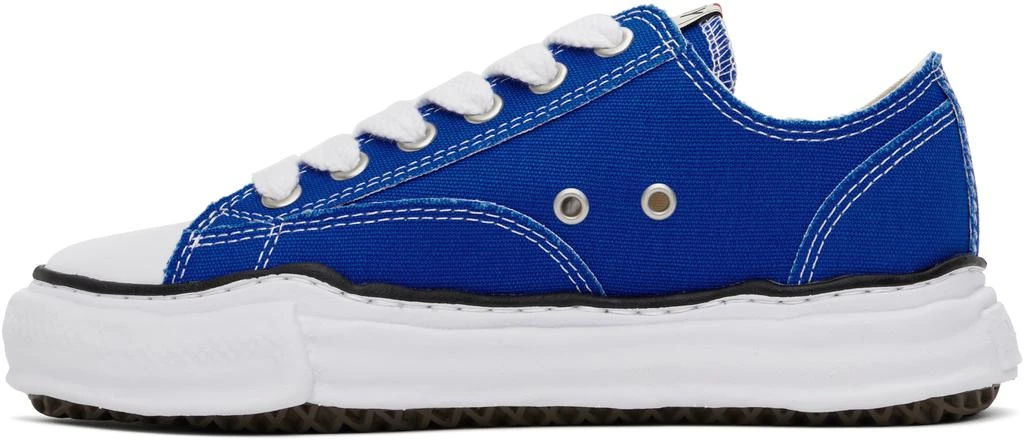 Maison MIHARA YASUHIRO Blue Peterson OG Sole Canvas Low-Top Sneakers 3