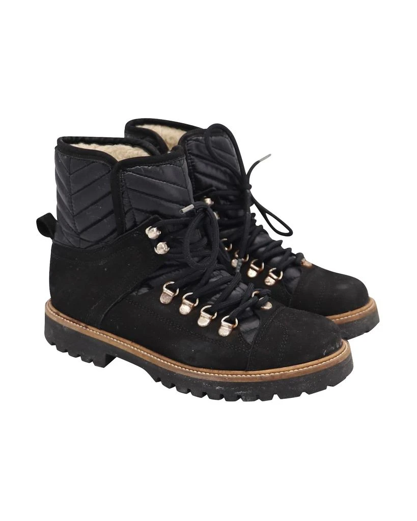 Ganni Ganni Edna Ankle Boots in Black Suede 2