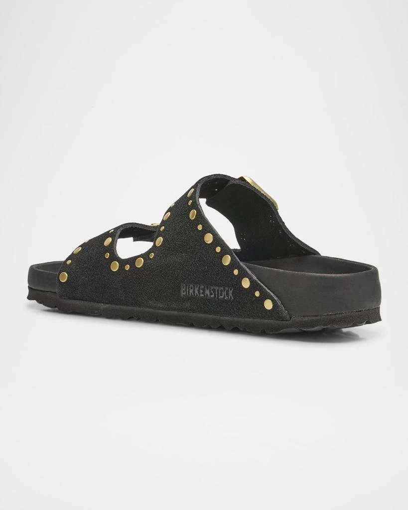 Birkenstock Arizona Exquisite Rivets Suede Sandals 2