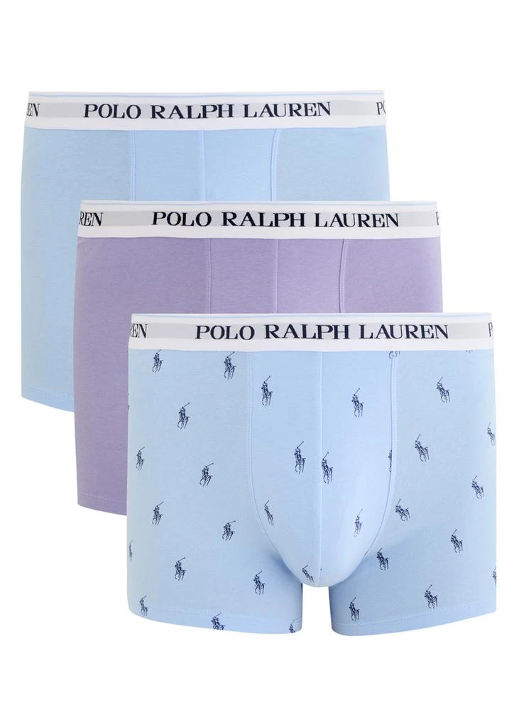 Ralph Lauren Logo stretch-cotton trunks - set of three 1