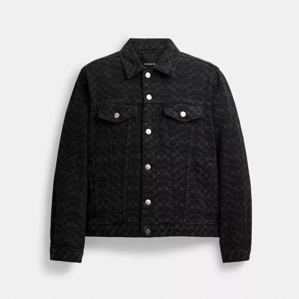 Coach Signature Denim Jacket 1