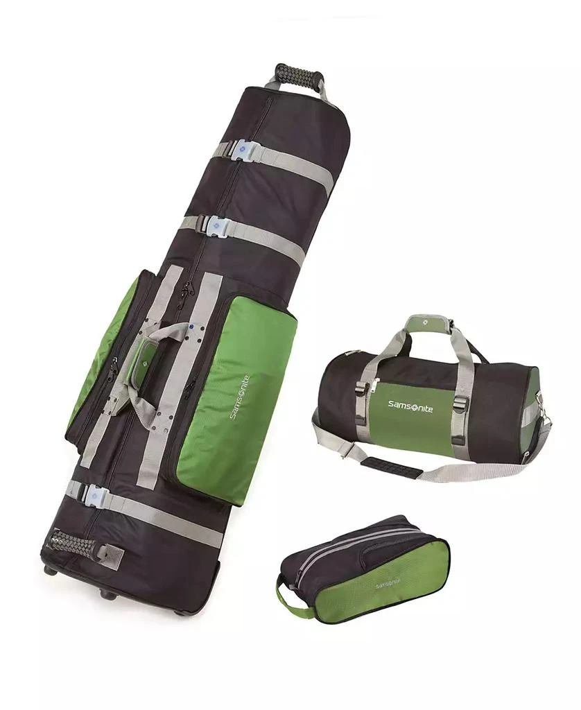Samsonite Deluxe 3 Piece Golf Travel Set 1